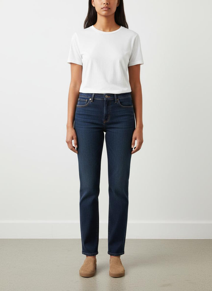 Jean bleu avec détails - Taille M/38
