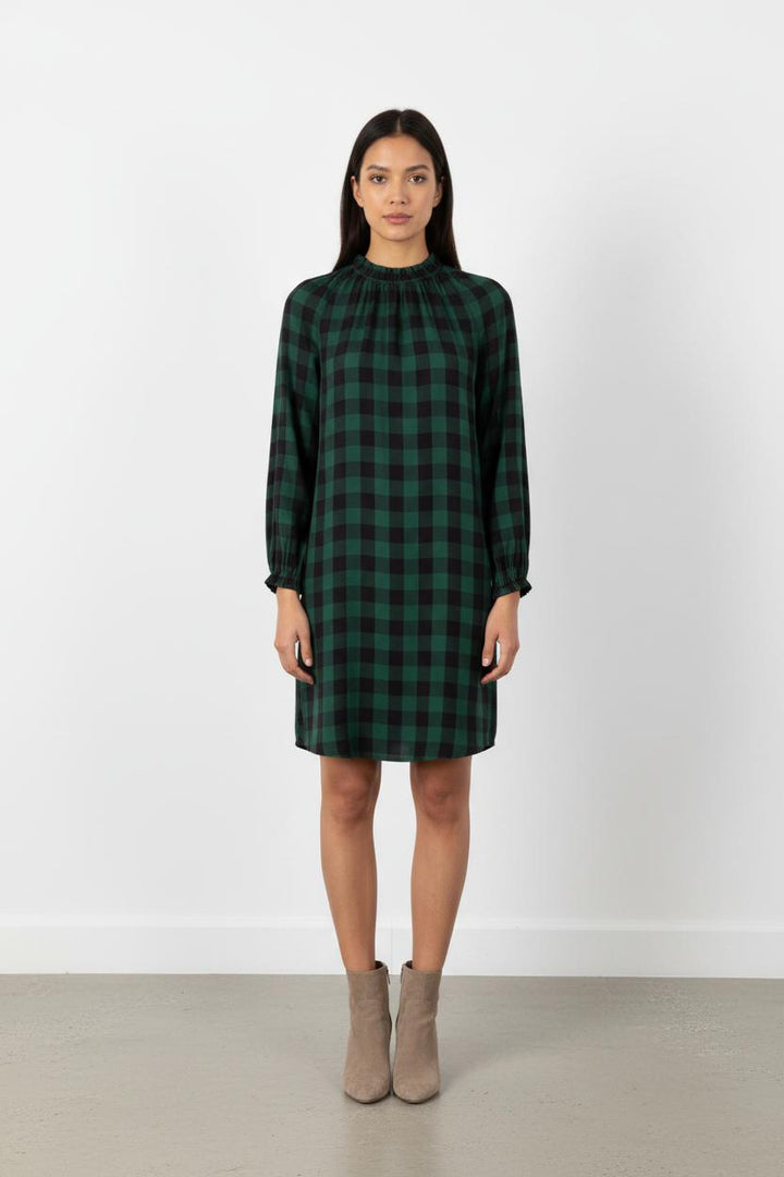 Robe verte à carreaux - Taille M/38