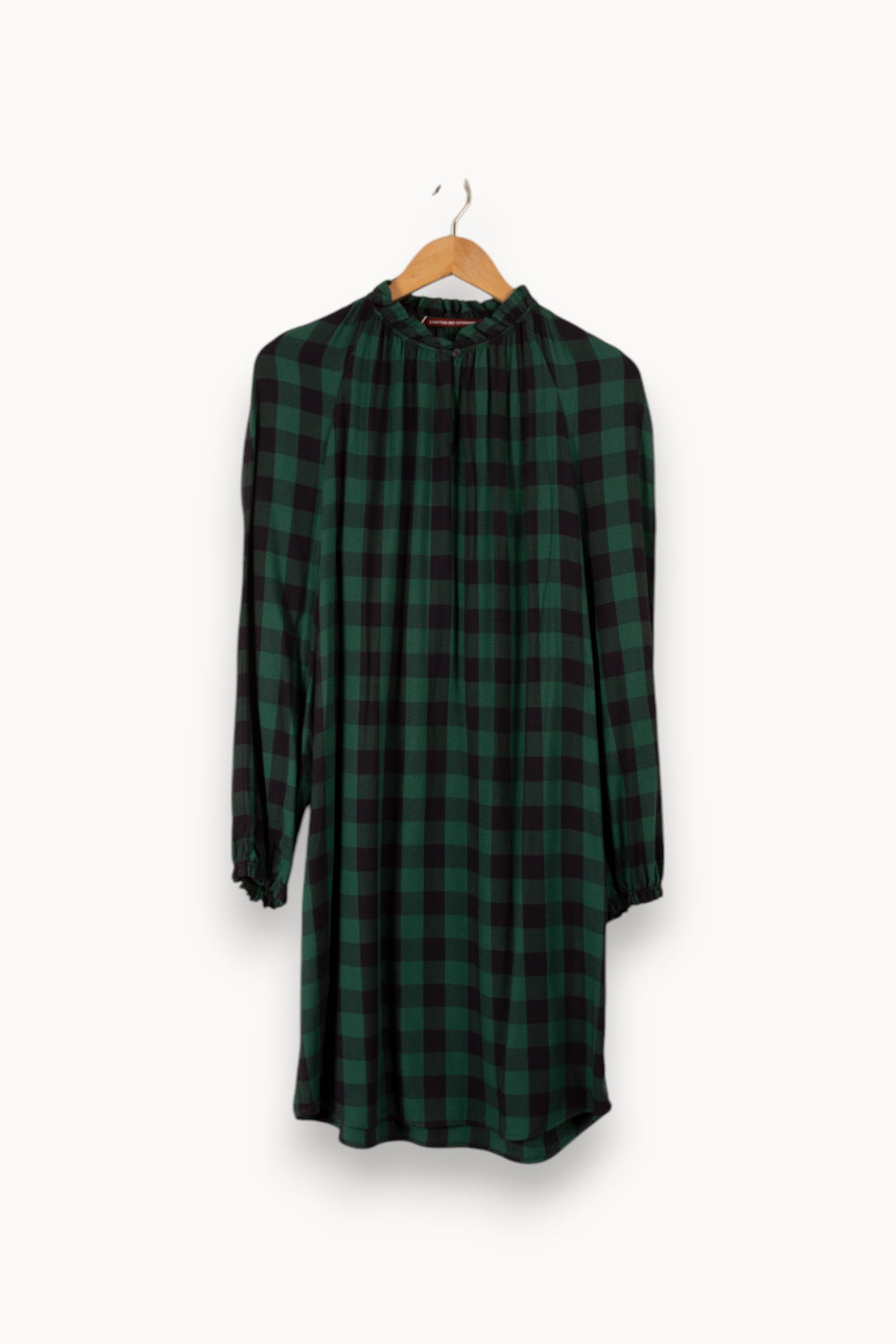 Robe verte à carreaux - Taille M/38 de la marque Comptoir des Cotonniers | PARAD38957 - Vendu par Paradigme - Image 1