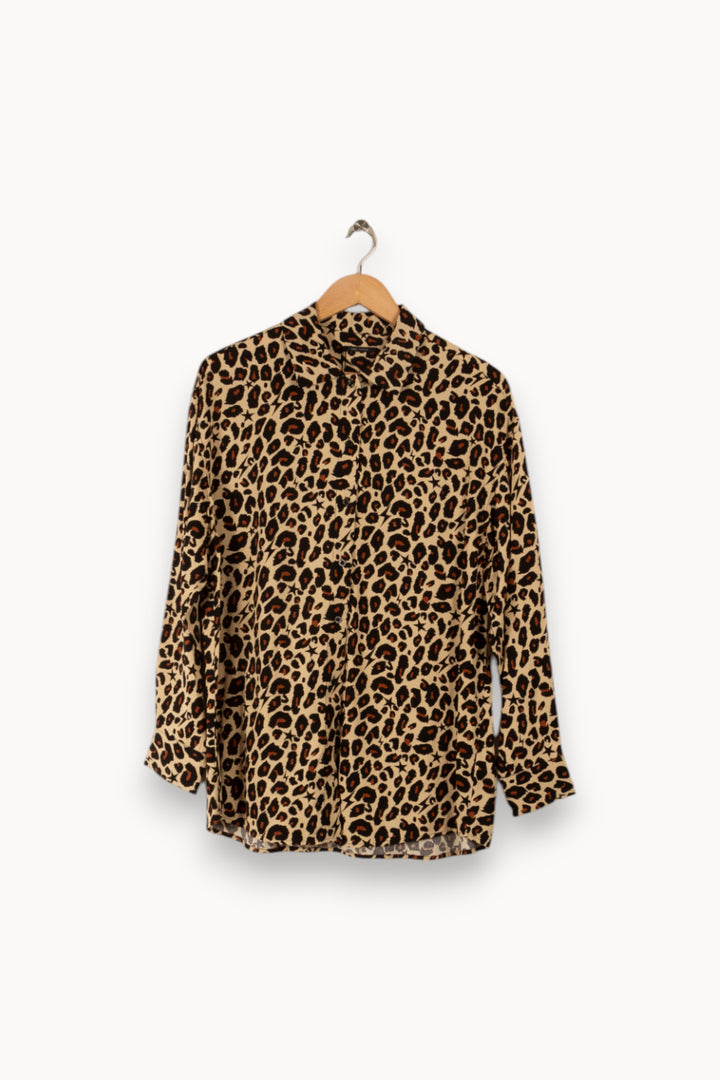 Chemise léopard - Taille M/38 de la marque IKKS | PARAD39006 - Vendu par Paradigme - Image 1
