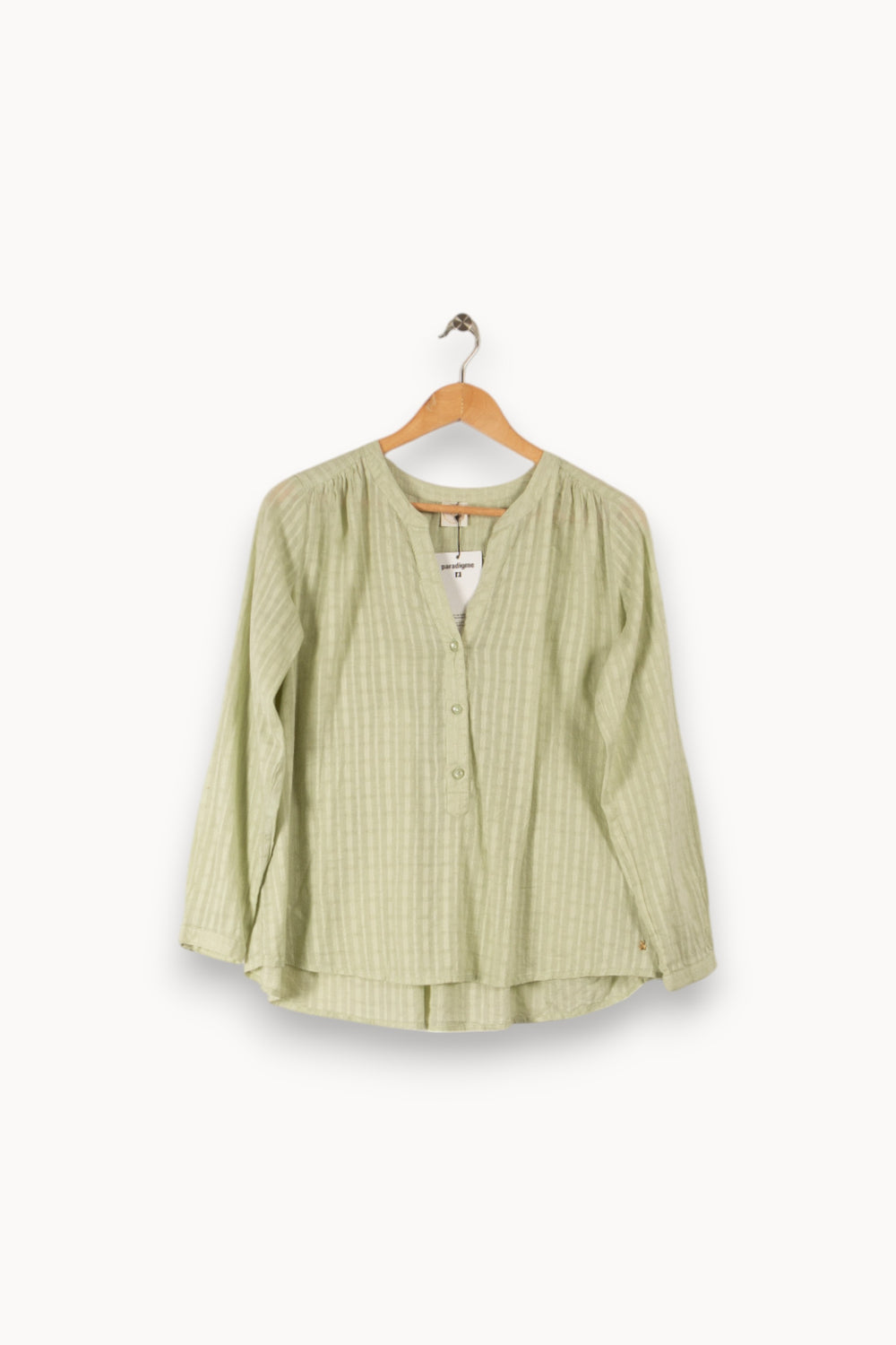 Blouse verte - Taille S/36 de la marque Des petits hauts | PARAD39021 - Vendu par Paradigme - Image 1