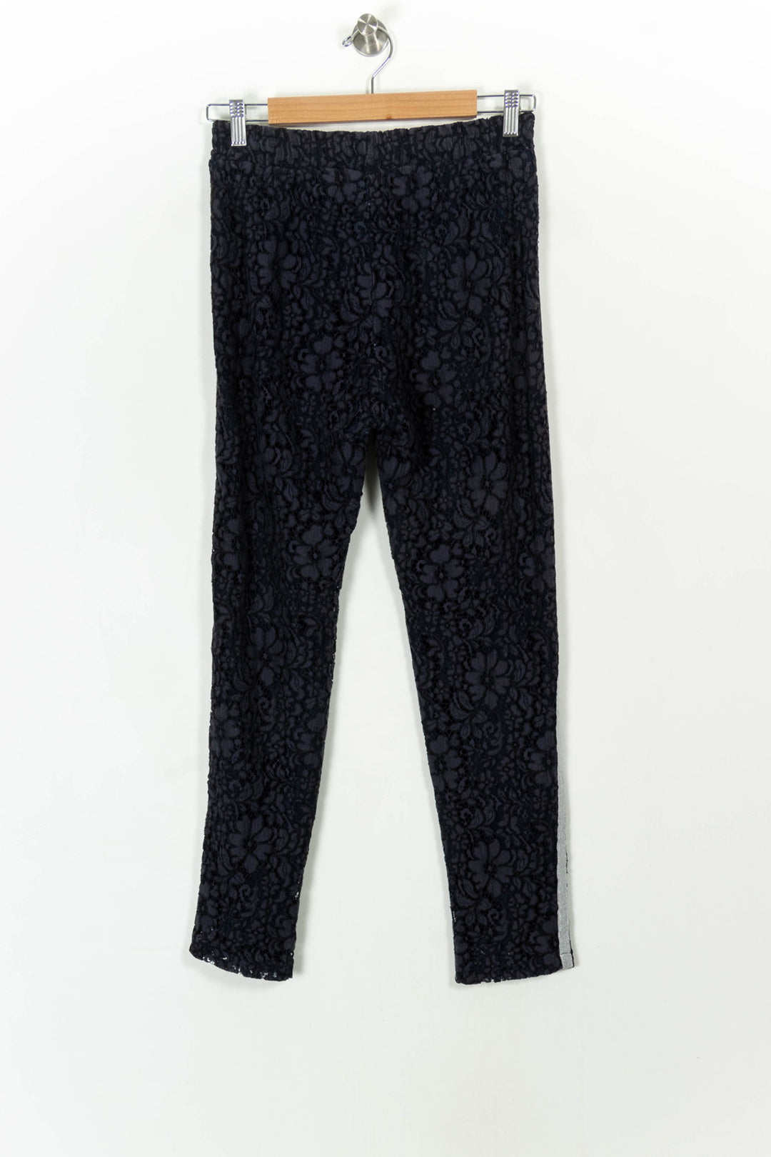Pantalon bleu foncé en broderie - Taille S/36 de la marque Imprevu | PARAD39034 - Vendu par Paradigme - Image 4