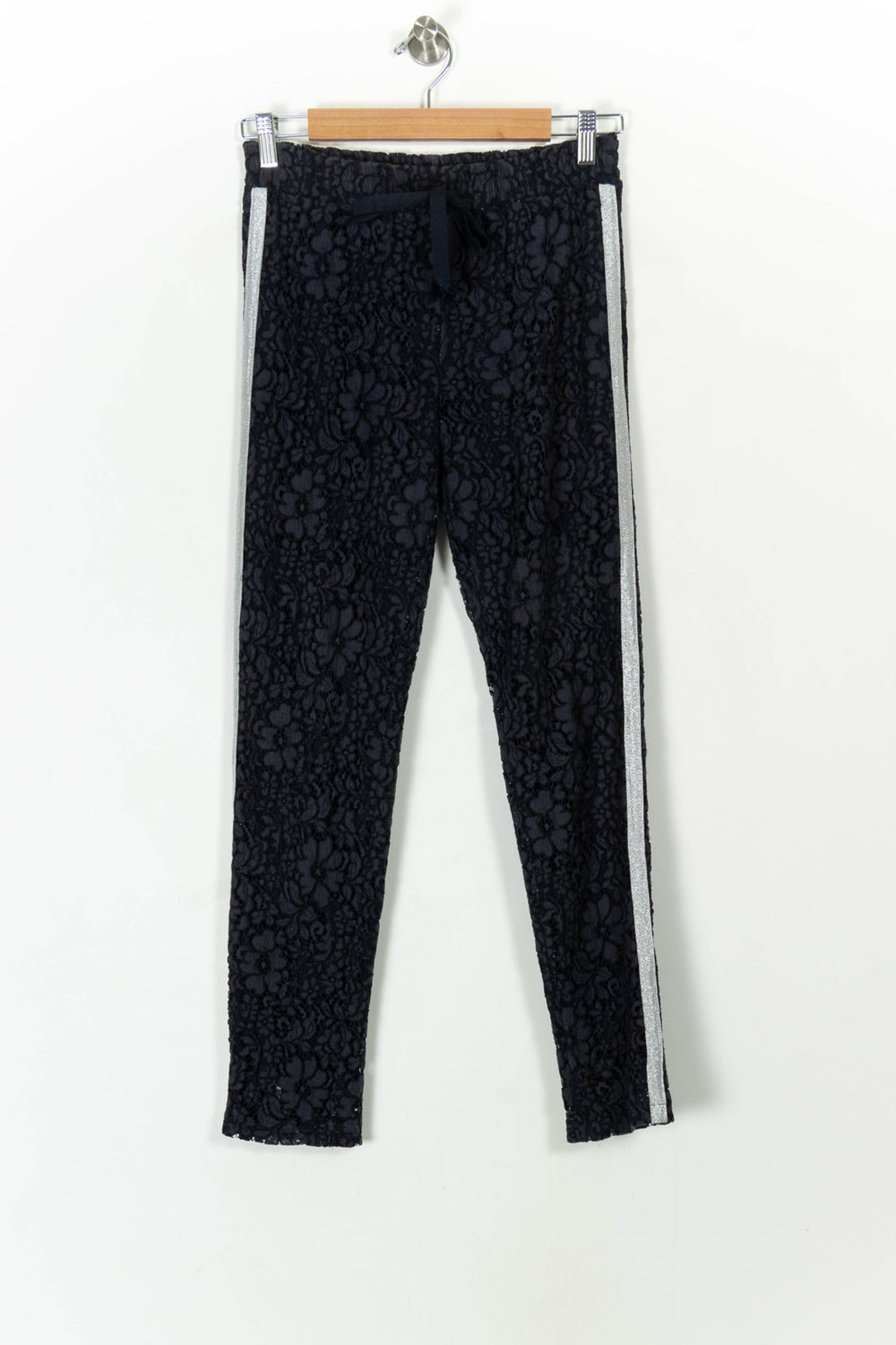Pantalon bleu foncé en broderie - Taille S/36 de la marque Imprevu | PARAD39034 - Vendu par Paradigme - Image 2