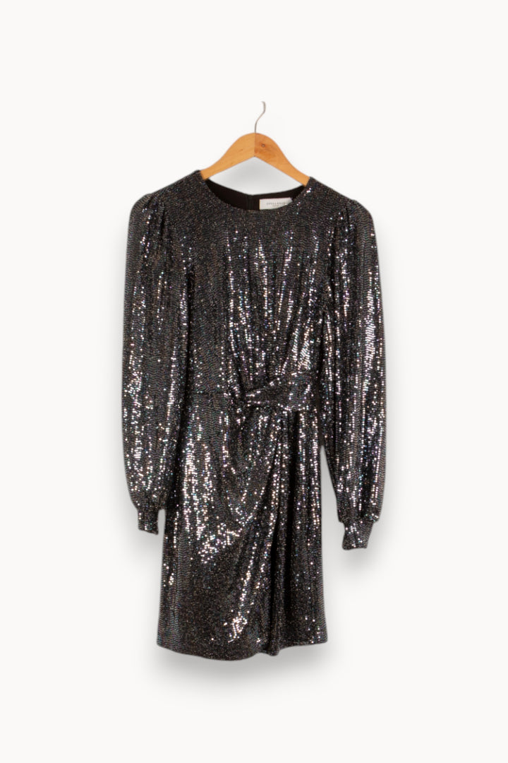 Robe argentée brillante - Taille XS/34 de la marque Opullence | PARAD39042 - Vendu par Paradigme - Image 1