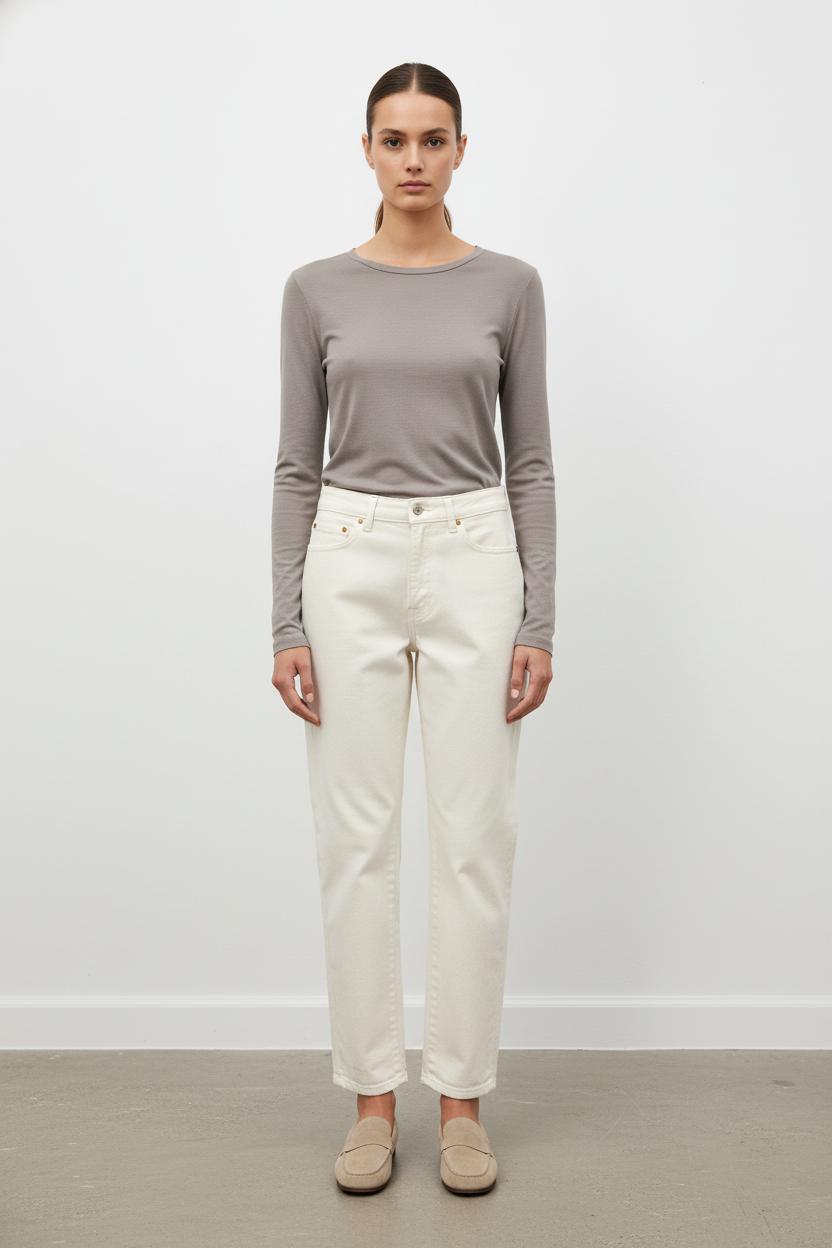Jean blanc - Taille XL/42
