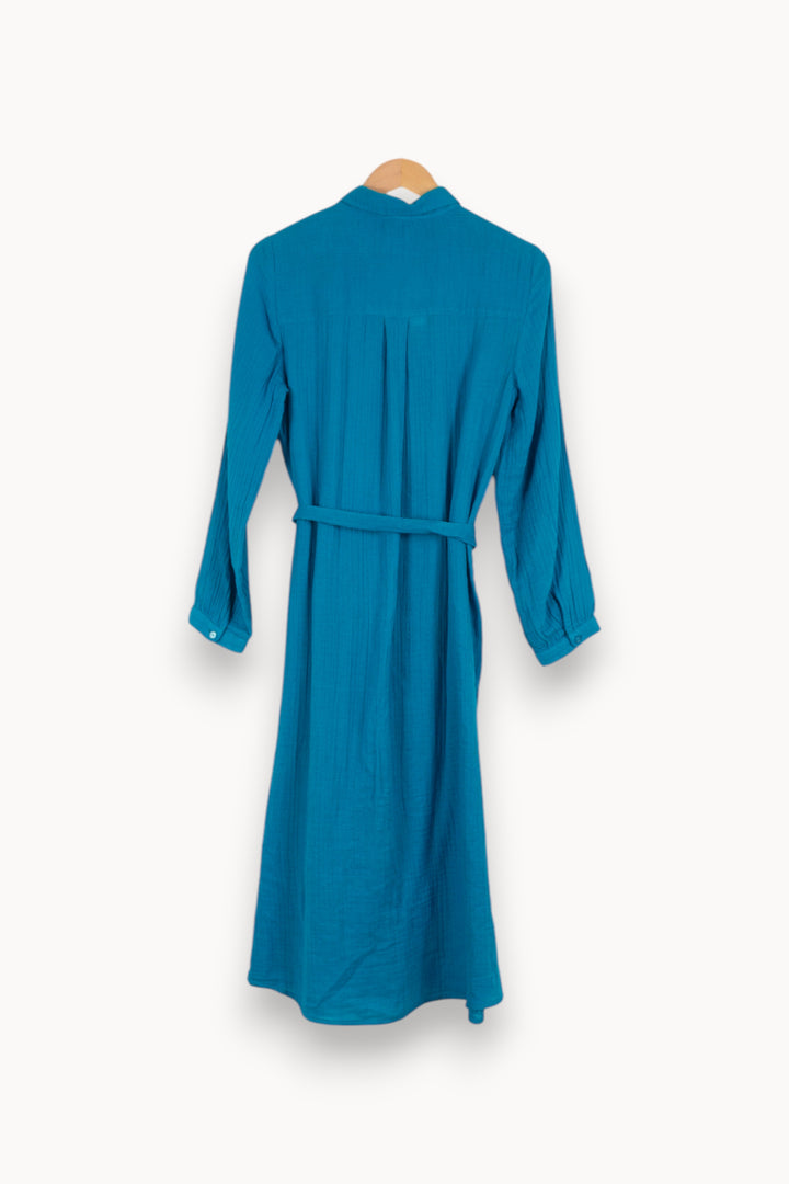 Robe chemise bleue - Taille S/36 de la marque Maison 123 | PARAD39082 - Vendu par Paradigme - Image 3