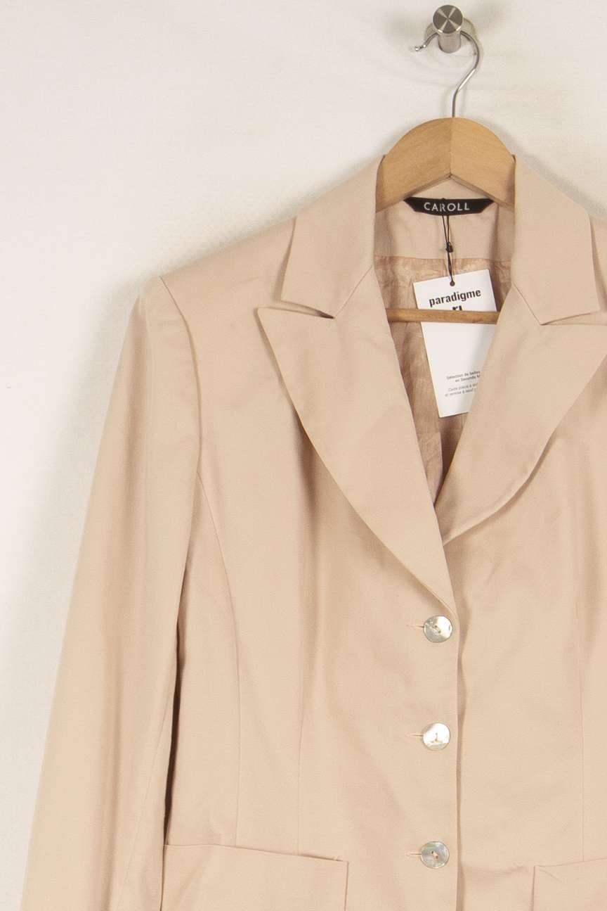 Veste rose - Taille L/40 de la marque Caroll | PARAD39101 - Vendu par Paradigme - Image 2