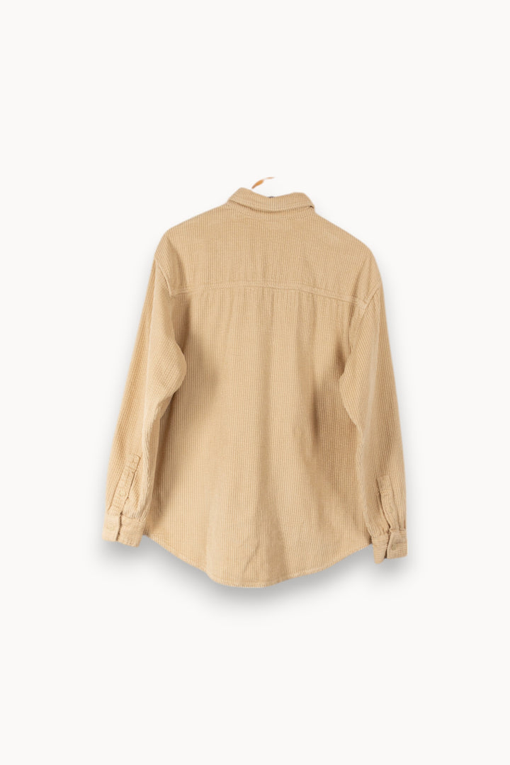 Chemise beige - Taille S/36 de la marque American Vintage | PARAD39122 - Vendu par Paradigme - Image 3