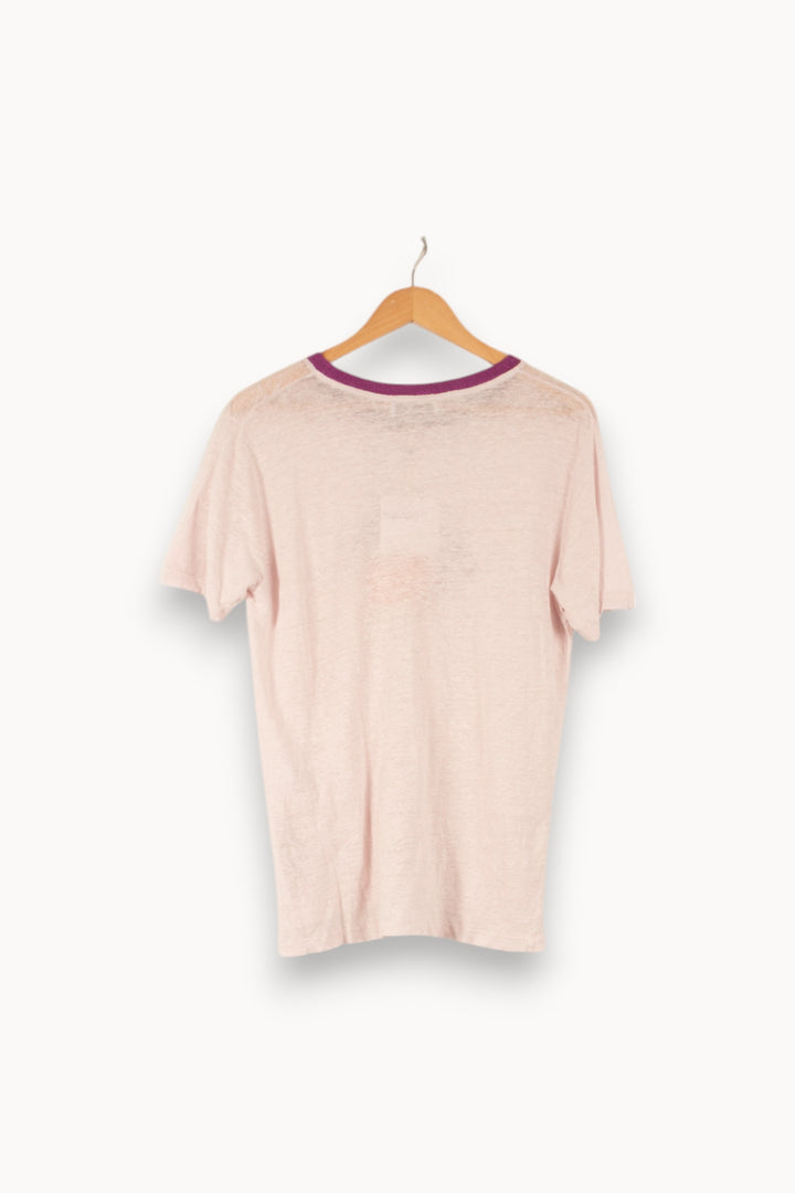 Tee-shirt Rose et Violet - Taille S/36 de la marque Imprevu | PARAD39132 - Vendu par Paradigme - Image 4