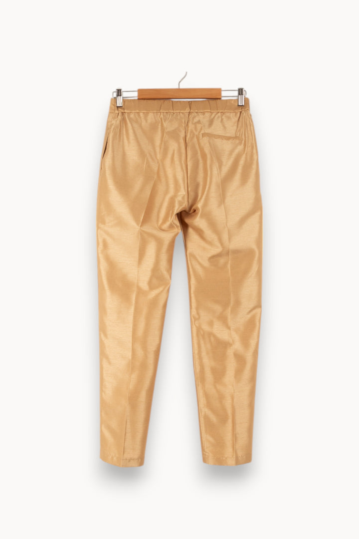 Pantalon Doré - Taille M/38 de la marque Imprevu | PARAD39135 - Vendu par Paradigme - Image 4