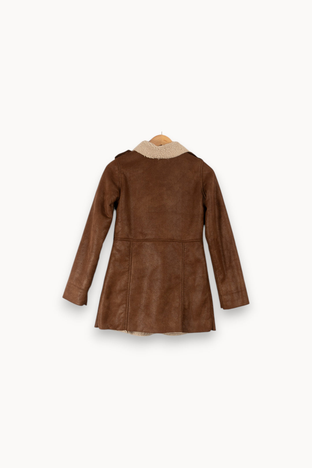 Manteau Marron - Taille XS/34 de la marque IKKS | PARAD39138 - Vendu par Paradigme - Image 3