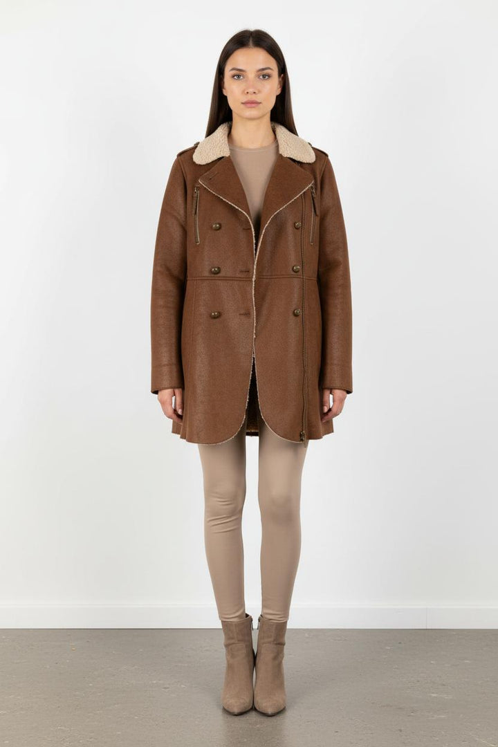 Manteau Marron - Taille XS/34