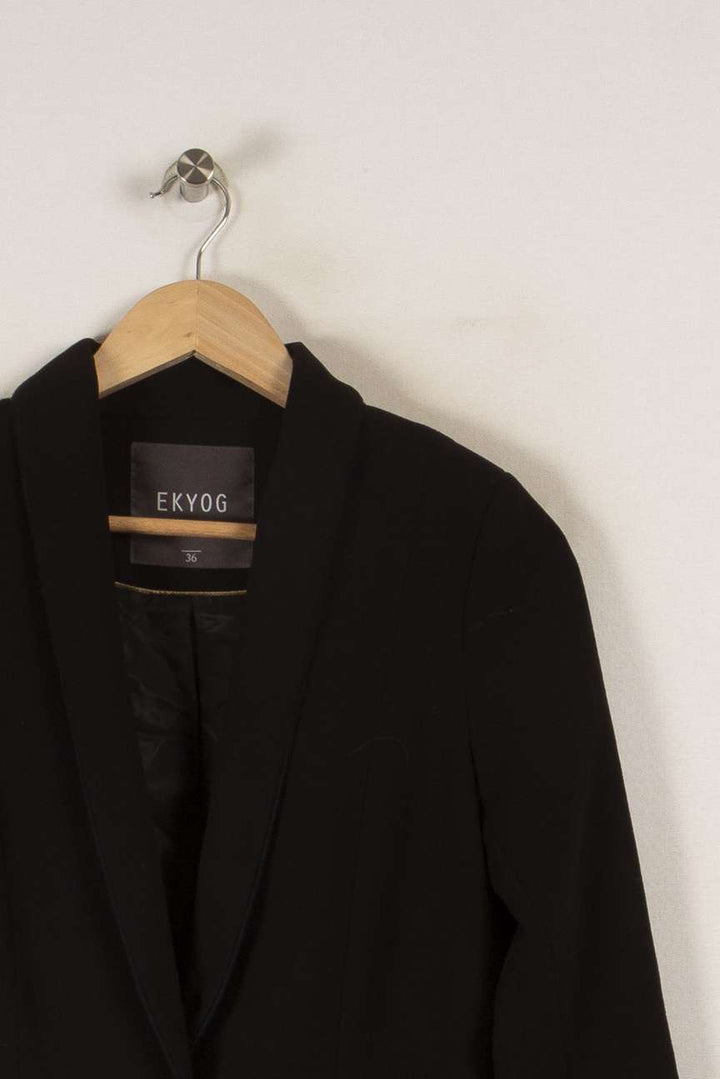 Veste noire - Taille S/36 de la marque Ekyog | PARAD39149 - Vendu par Paradigme - Image 2