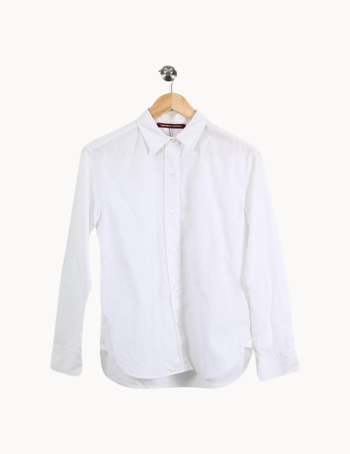 Chemise blanche - Taille M/38 de la marque Comptoir des Cotonniers | PARAD39188 - Vendu par Paradigme - Image 2