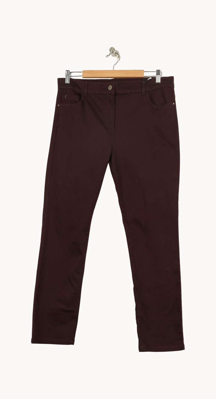Pantalon Bordeaux - Taille XXXL/46 de la marque Caroll | PARAD39201 - Vendu par Paradigme - Image 2