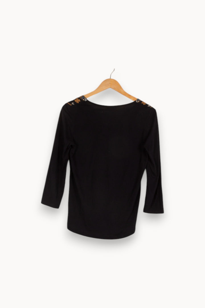 T-shirt Bleu - Taille S/36 de la marque Caroll | PARAD39261 - Vendu par Paradigme - Image 3
