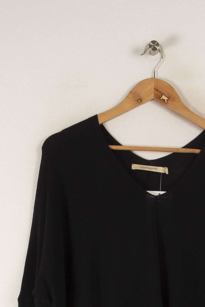 Pull Bleu - Taille S/36 de la marque La Fée Maraboutée | PARAD39265 - Vendu par Paradigme - Image 2