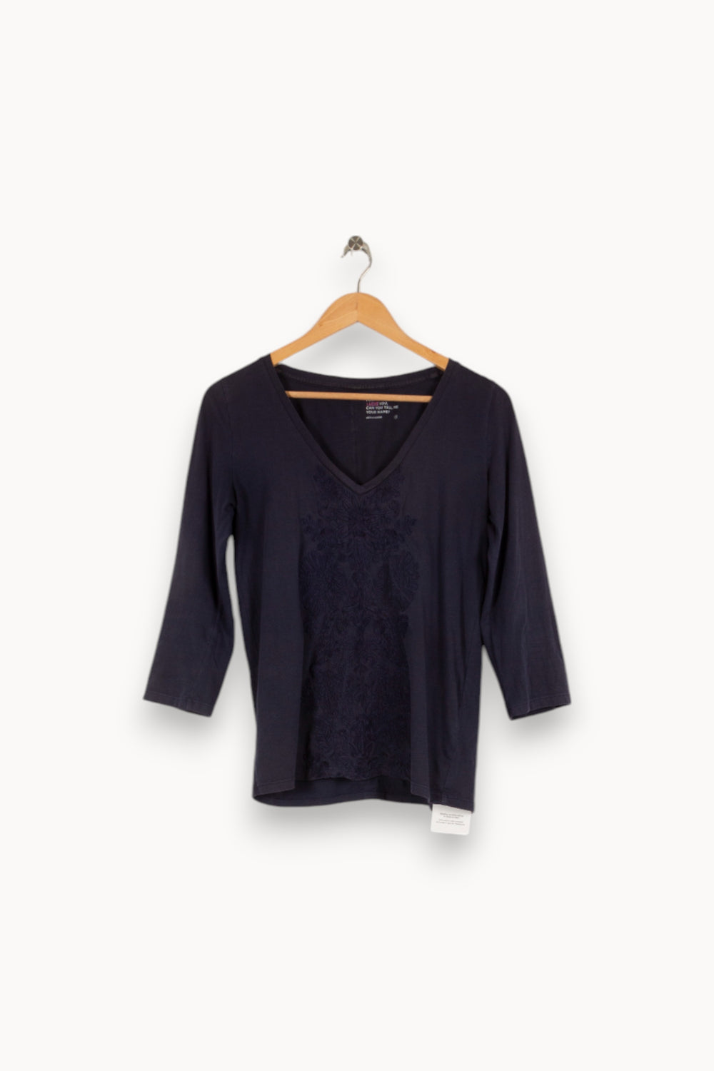 T-shirt Bleu - Taille XS/34 de la marque Léon & Harper | PARAD39266 - Vendu par Paradigme - Image 1
