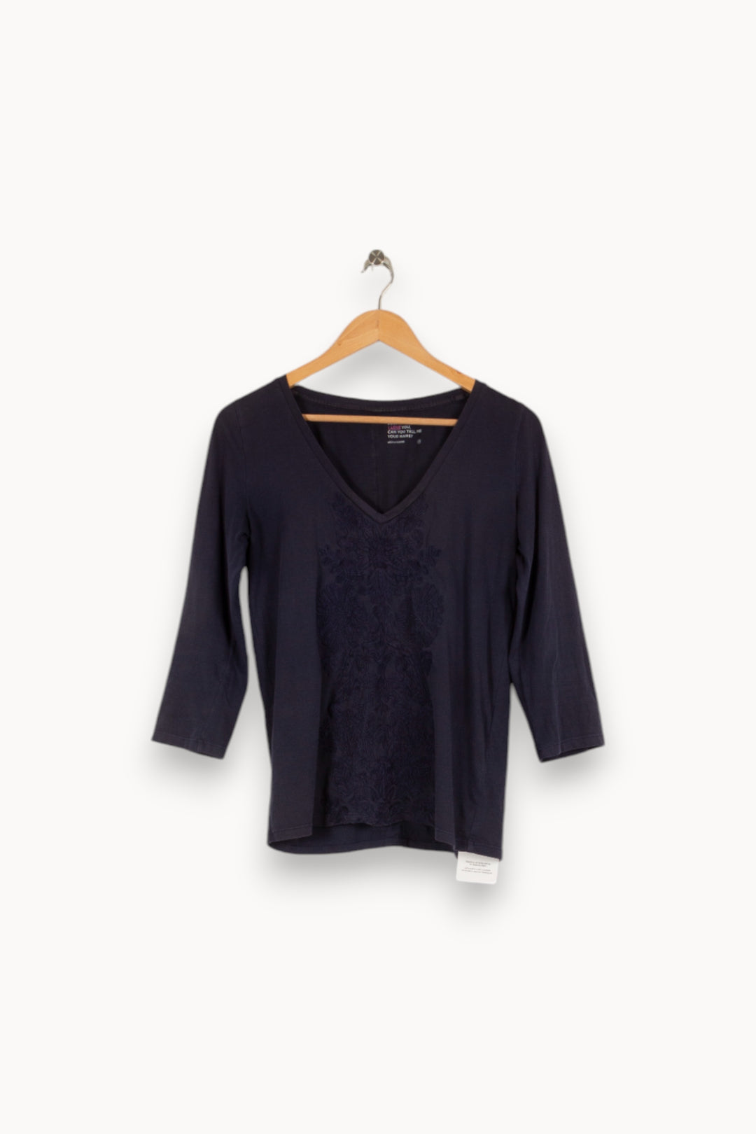 T-shirt Bleu - Taille XS/34 de la marque Léon & Harper | PARAD39266 - Vendu par Paradigme - Image 1
