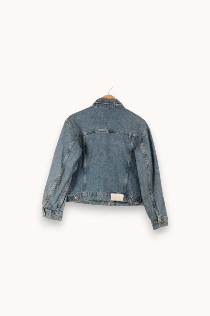 Veste en jean bleu - Taille S/36 de la marque The Kooples | PARAD39269 - Vendu par Paradigme - Image 3