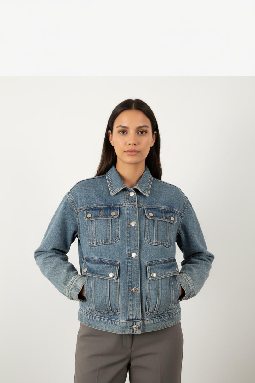 Veste en jean bleu - Taille S/36