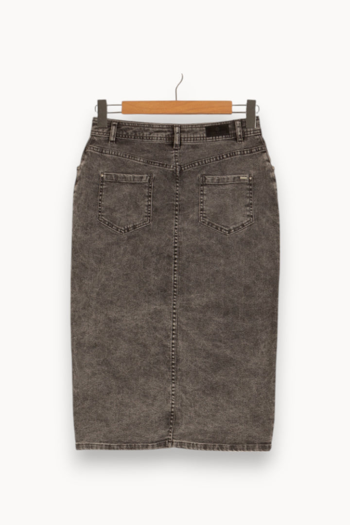 Jupe Gris - Taille L/40 de la marque IKKS | PARAD39273 - Vendu par Paradigme - Image 3