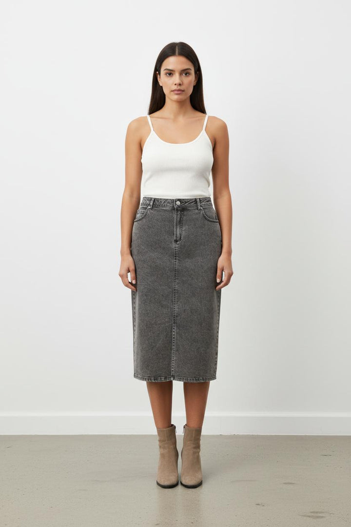 Jupe Gris - Taille L/40