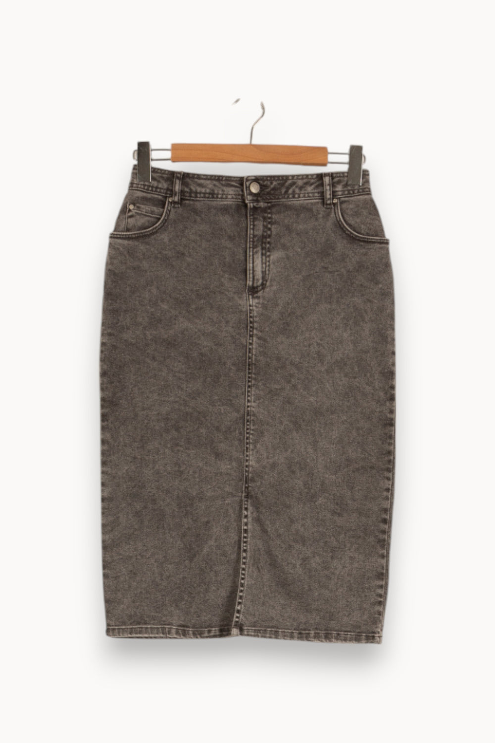 Jupe Gris - Taille L/40 de la marque IKKS | PARAD39273 - Vendu par Paradigme - Image 1