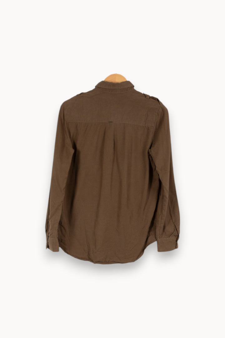 Chemise verte - Taille M/38 de la marque IKKS | PARAD39275 - Vendu par Paradigme - Image 3