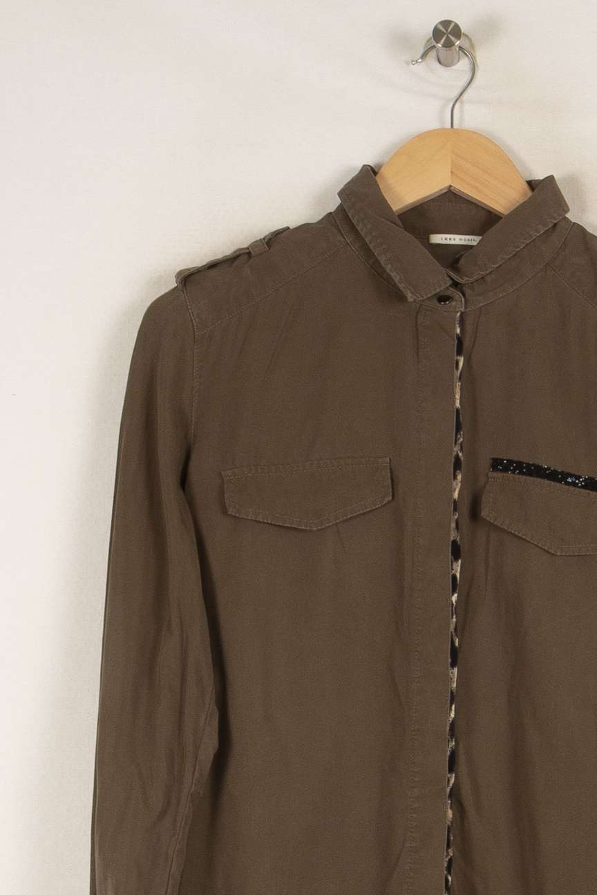 Chemise verte - Taille M/38 de la marque IKKS | PARAD39275 - Vendu par Paradigme - Image 2