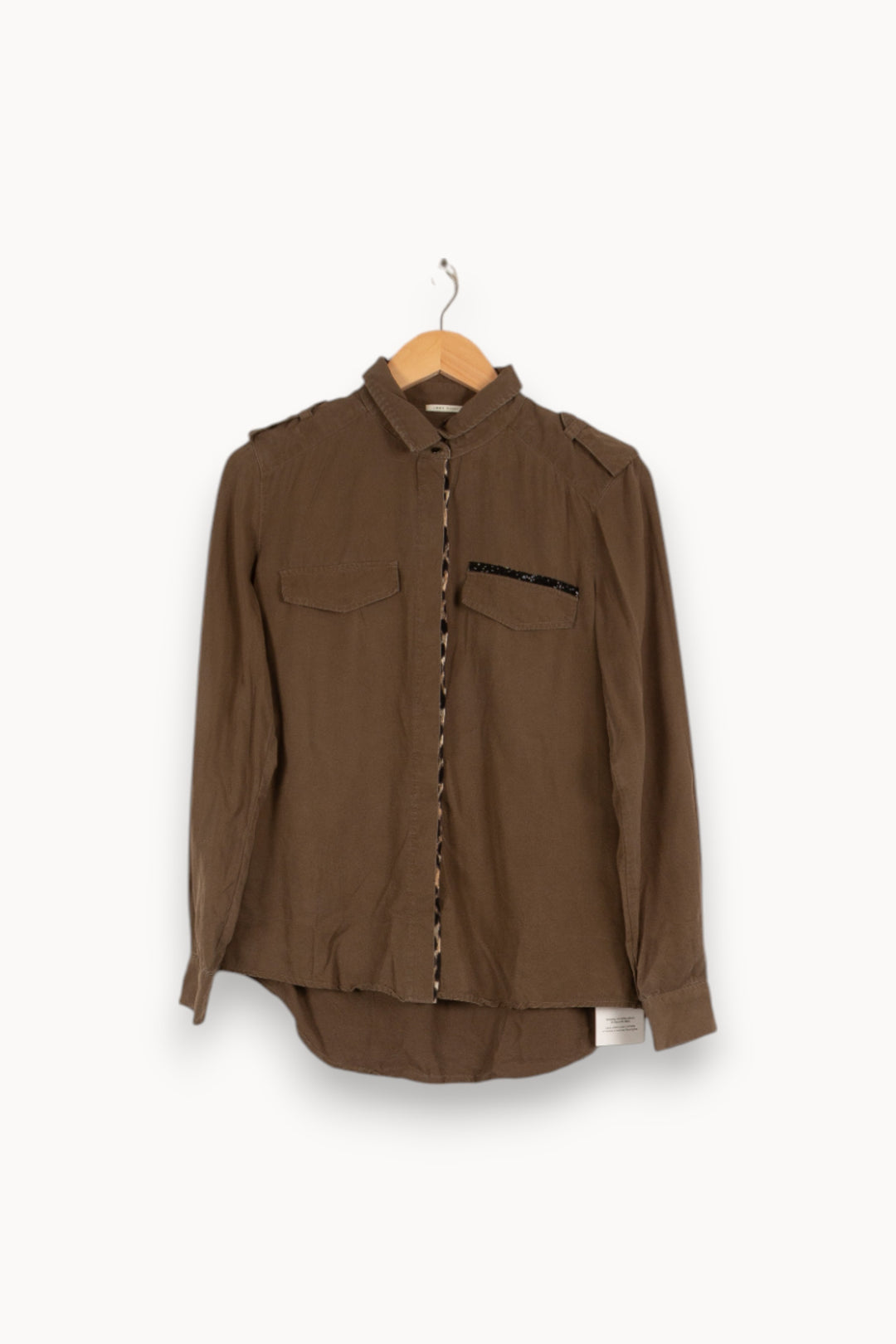 Chemise verte - Taille M/38 de la marque IKKS | PARAD39275 - Vendu par Paradigme - Image 1