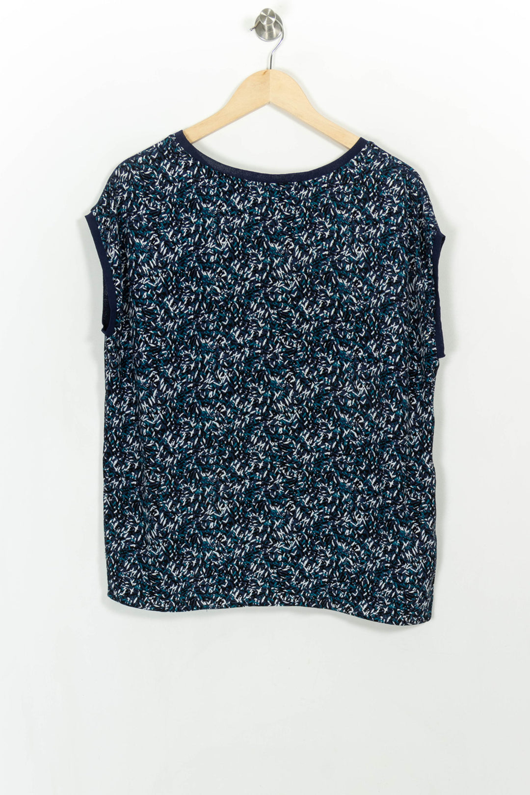 T-shirt blanc rayé - Taille M/38 de la marque IKKS | PARAD39281 - Vendu par Paradigme - Image 5