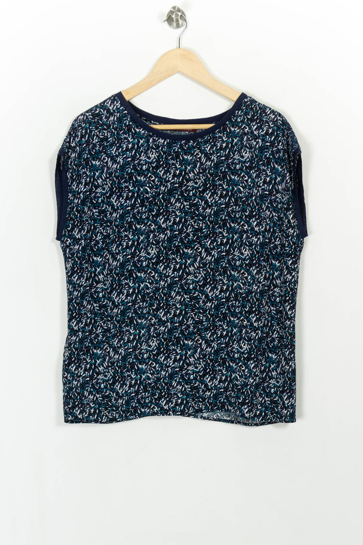 T-shirt blanc rayé - Taille M/38 de la marque IKKS | PARAD39281 - Vendu par Paradigme - Image 2