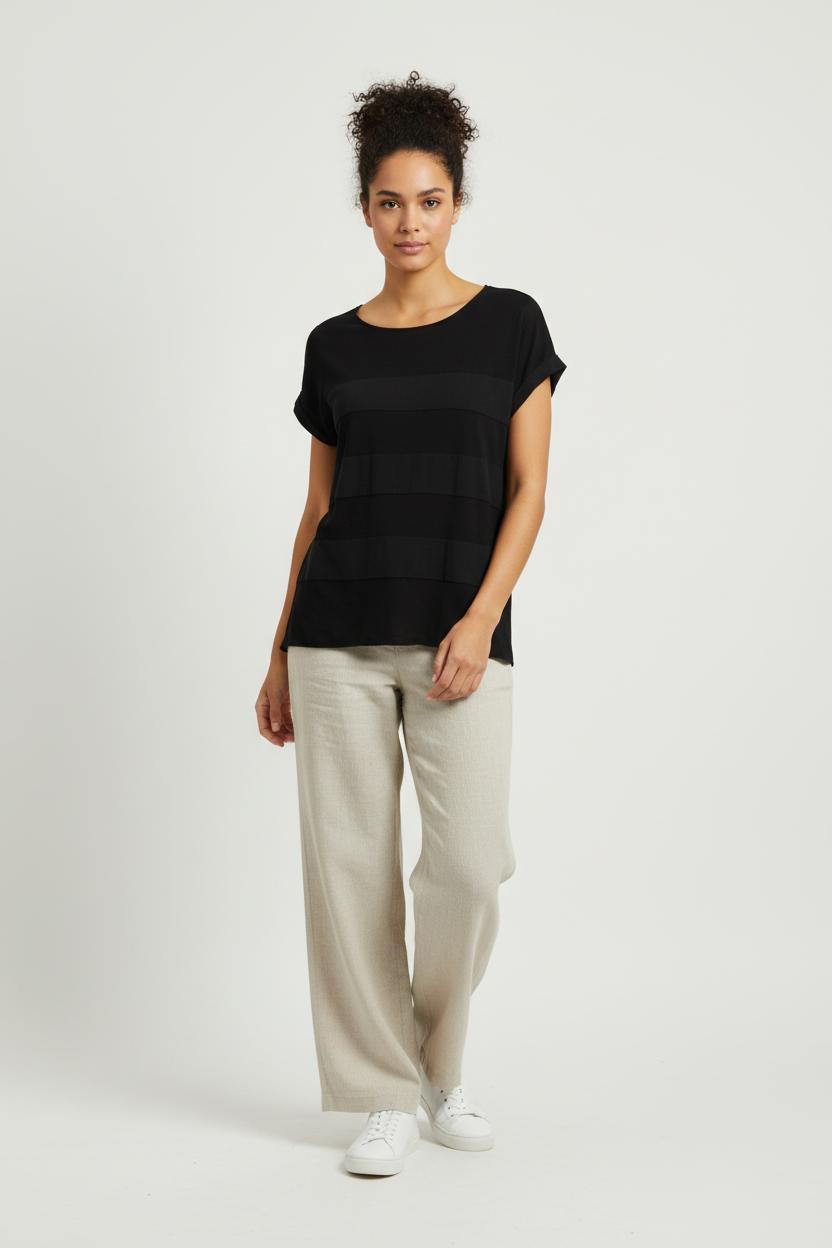 Top Noir - Taille M/38 de la marque Comptoir des Cotonniers | PARAD39282 - Vendu par Paradigme - Image 1