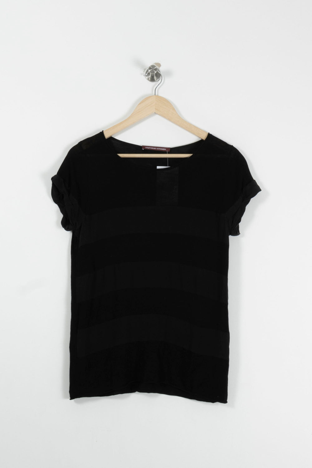 Top Noir - Taille M/38 de la marque Comptoir des Cotonniers | PARAD39282 - Vendu par Paradigme - Image 2