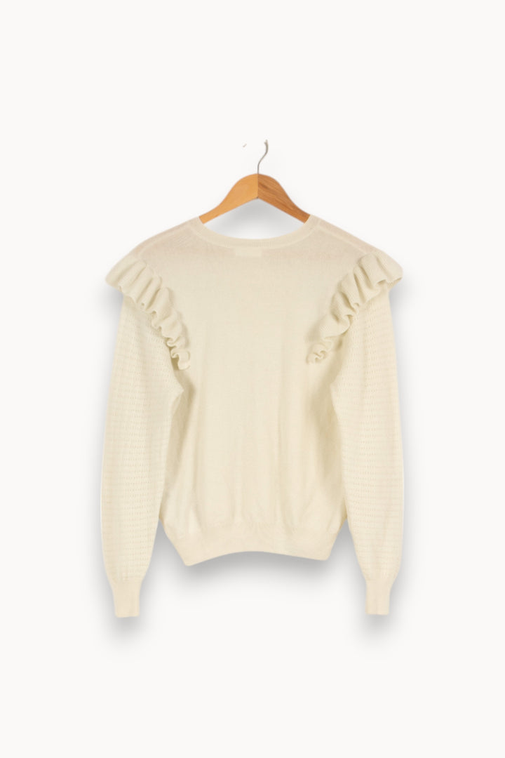 Pull beige - Taille XS/34 de la marque Des petits hauts | PARAD39333 - Vendu par Paradigme - Image 3