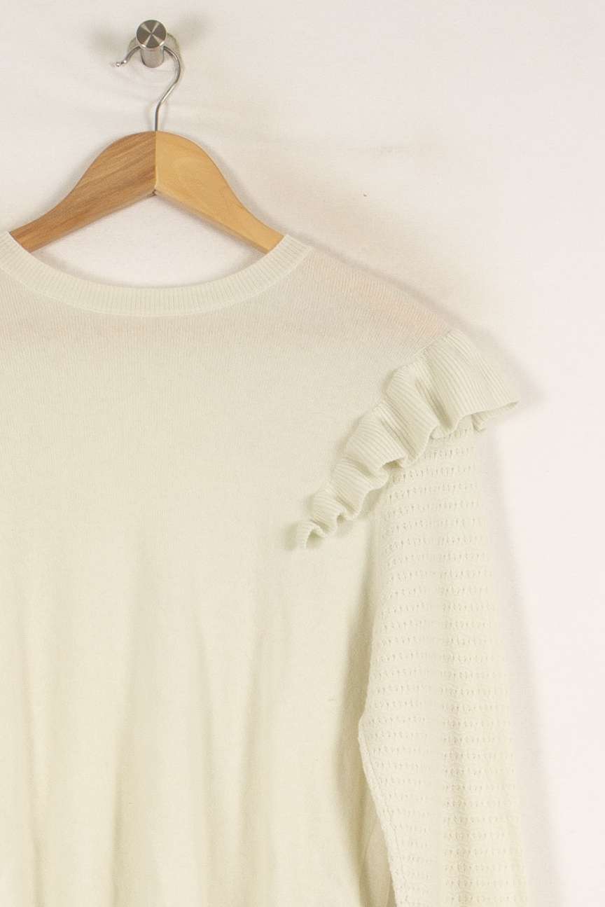 Pull beige - Taille XS/34 de la marque Des petits hauts | PARAD39333 - Vendu par Paradigme - Image 2