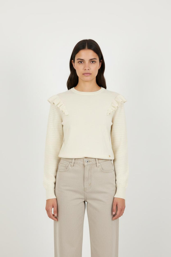 Pull beige - Taille XS/34