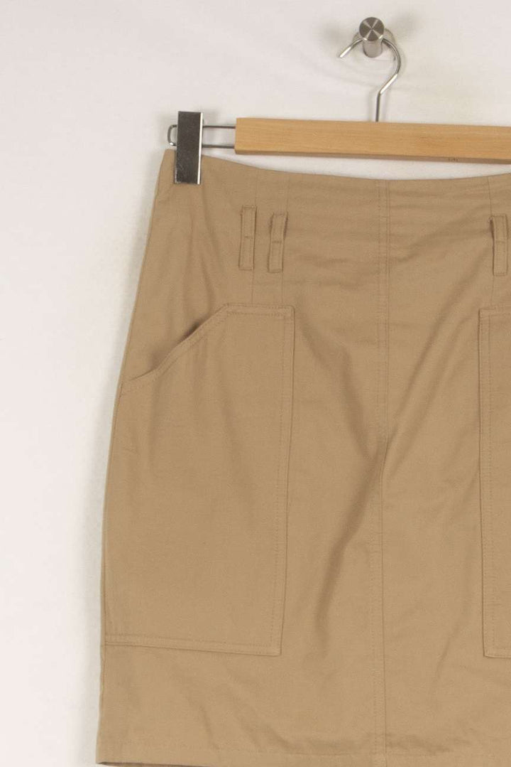 Jupe beige - Taille L/40 de la marque Caroll | PARAD39343 - Vendu par Paradigme - Image 2