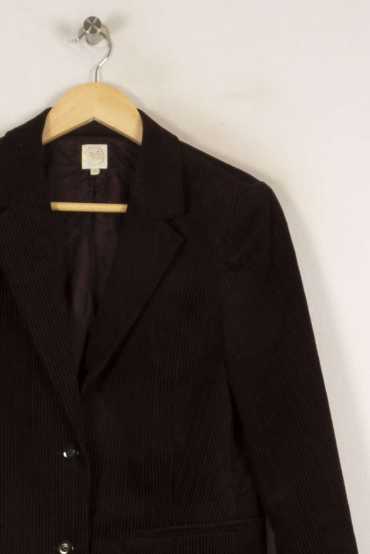 Veste marron - Taille S/36 de la marque Des petits hauts | PARAD39352 - Vendu par Paradigme - Image 2