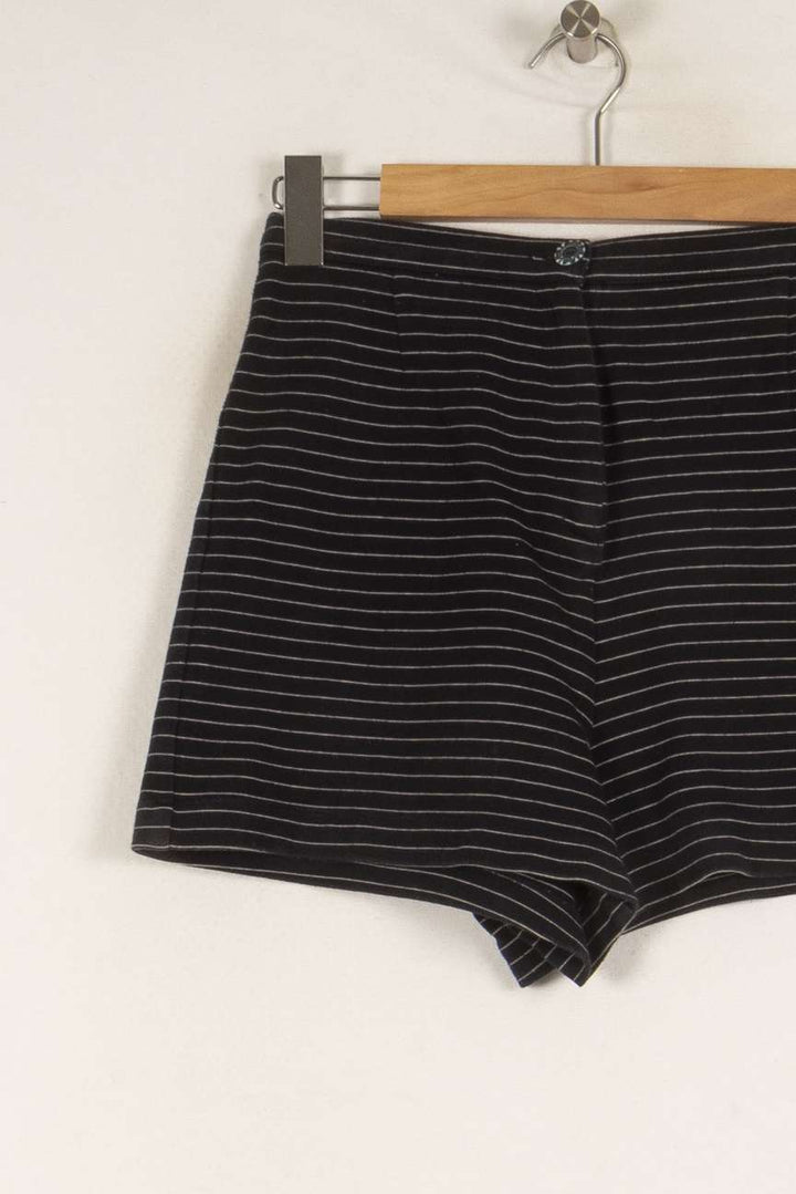 Short bleu rayé - Taille S/36 de la marque Des petits hauts | PARAD39372 - Vendu par Paradigme - Image 2