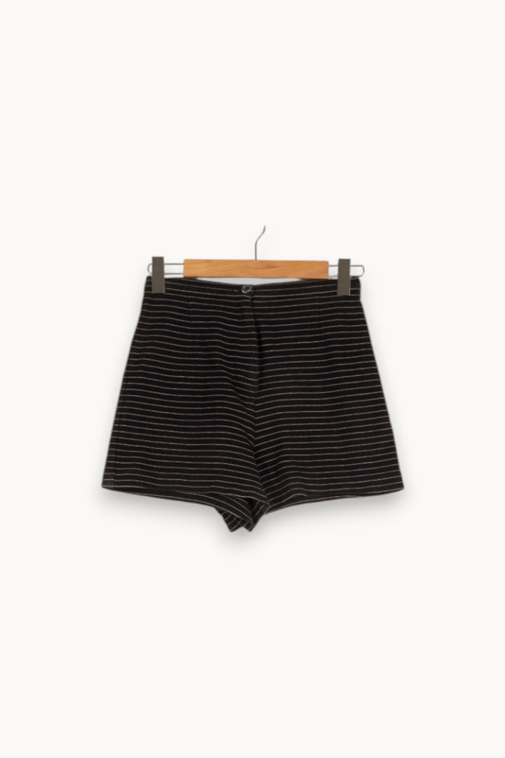 Short bleu rayé - Taille S/36 de la marque Des petits hauts | PARAD39372 - Vendu par Paradigme - Image 1