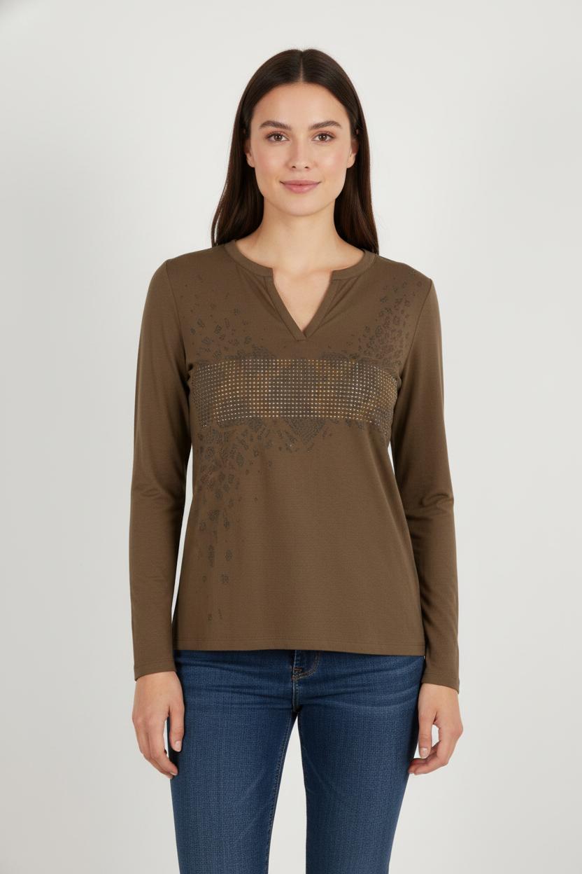 T-shirt vert - Taille L/40