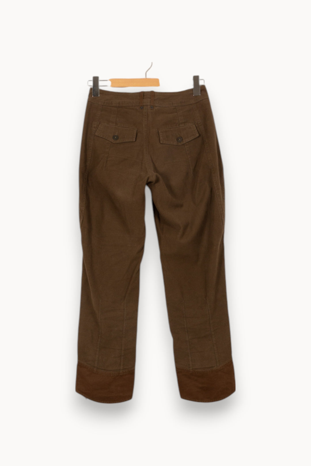 Pantalon Marron - Taille XS/34 de la marque IKKS | PARAD39427 - Vendu par Paradigme - Image 4