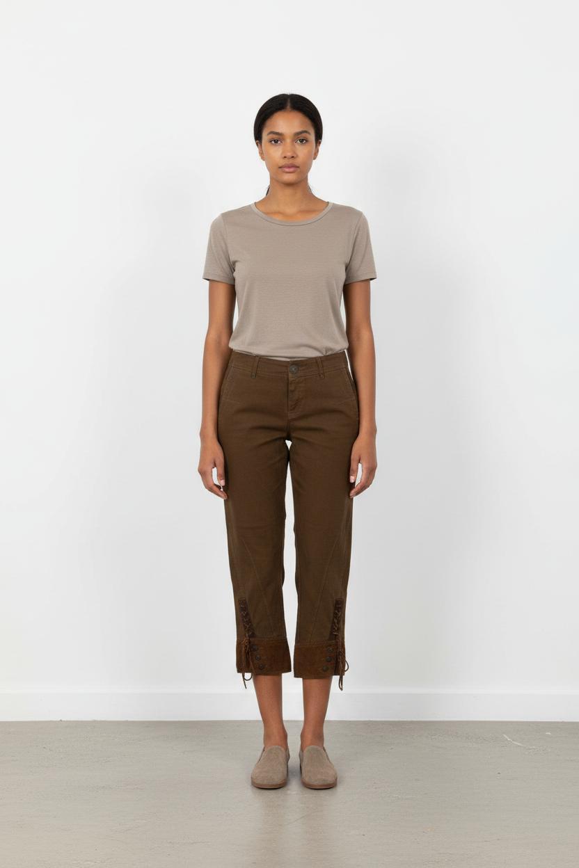 Pantalon Marron - Taille XS/34