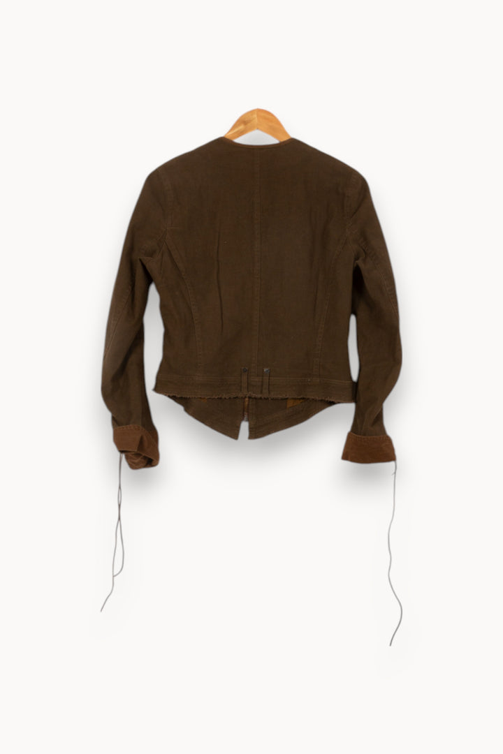 Veste Marron - Taille M/38 de la marque IKKS | PARAD39429 - Vendu par Paradigme - Image 4