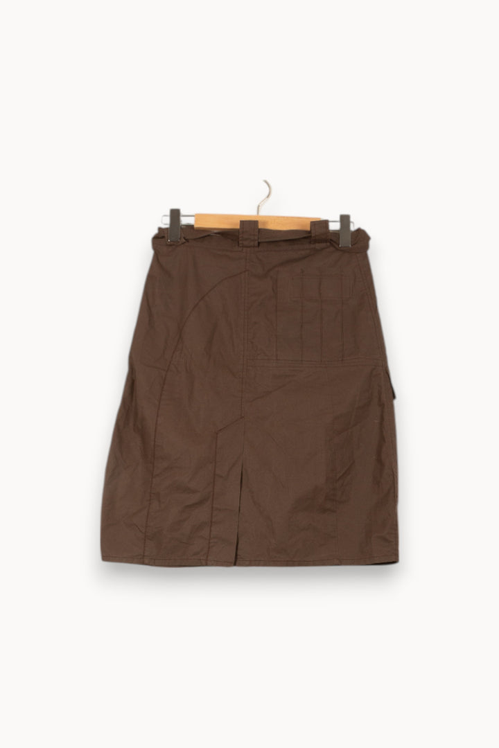 Jupe Cargo Marron - Taille S/36 de la marque One Step | PARAD39430 - Vendu par Paradigme - Image 4