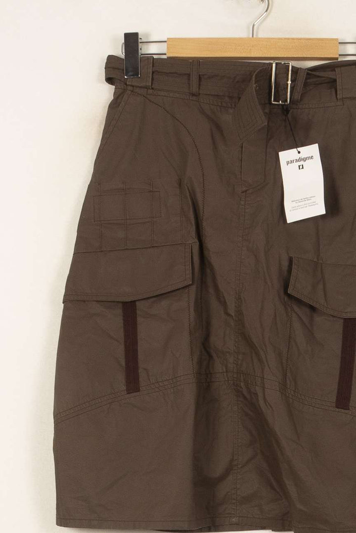 Jupe Cargo Marron - Taille S/36 de la marque One Step | PARAD39430 - Vendu par Paradigme - Image 3