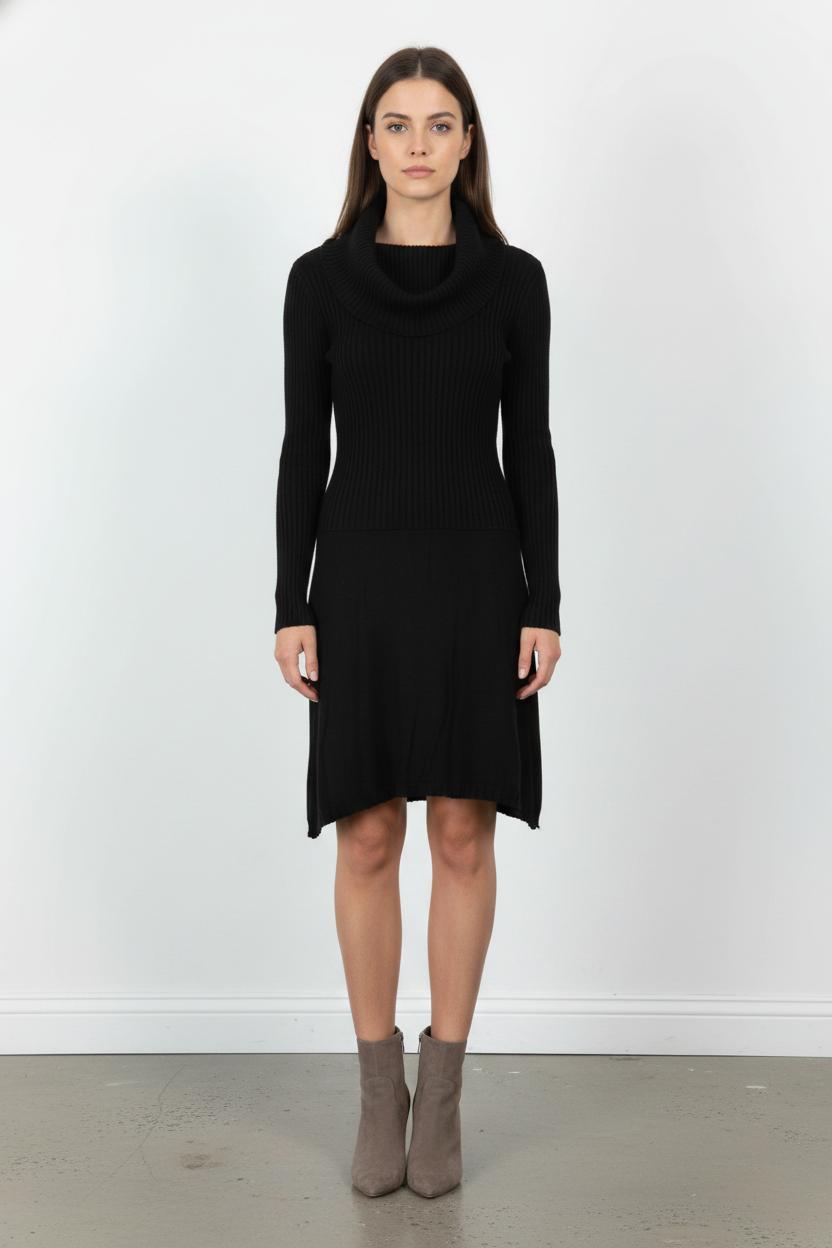 Robe Pull Noire - Taille M/38 de la marque ZAPA | PARAD39432 - Vendu par Paradigme - Image 1