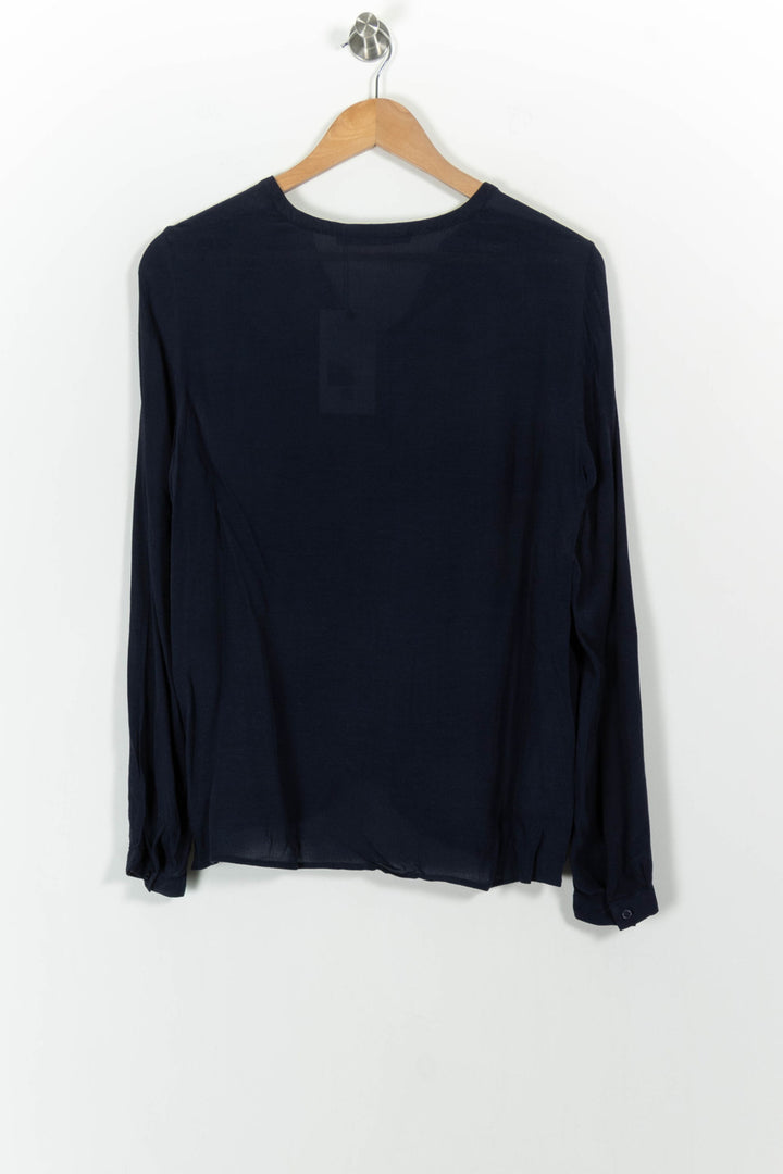 Blouse Bleue - Taille L/40 de la marque Comptoir des Cotonniers | PARAD39437 - Vendu par Paradigme - Image 4